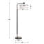 Lampe sur pied noire Padowitz