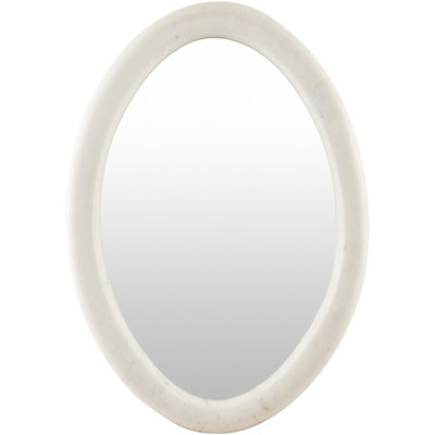Araminta Oval Genuine Marble Mirror