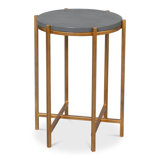 Shagreen End Table