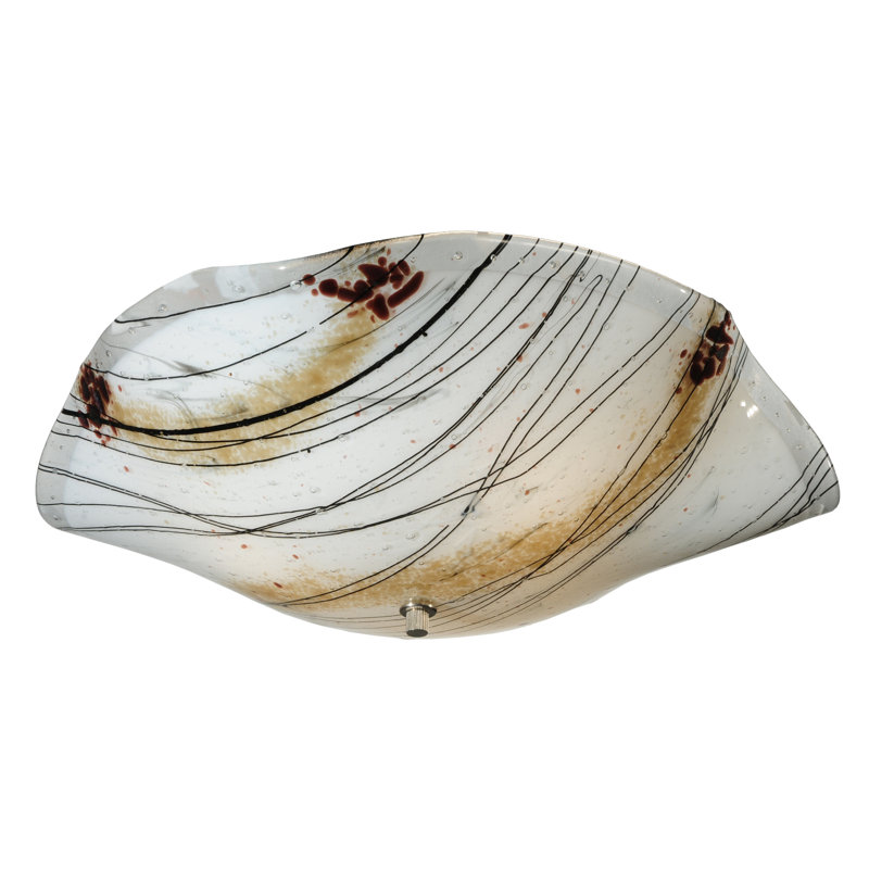 Glass Flush Mount
