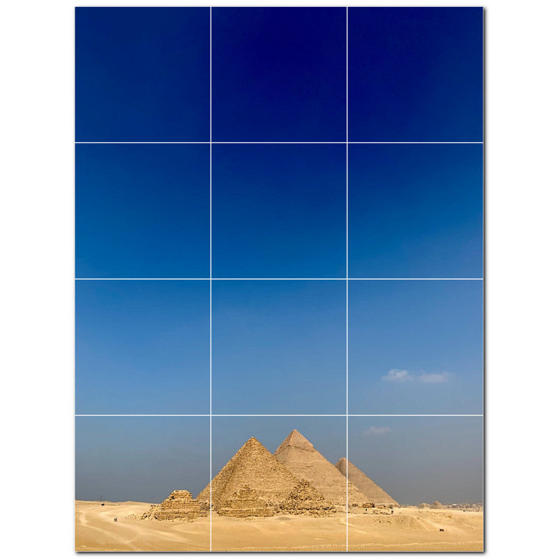 6'' x 6'' Satin Ceramic Decorative Mural