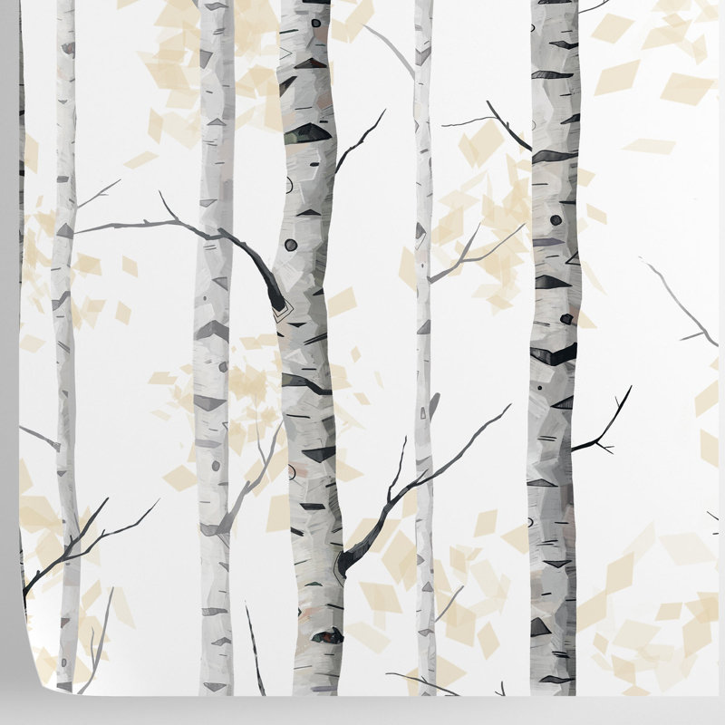 Cestaric Birchwood Wallpaper