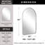 Miroir de salle de bain Hafsa Cadre en acier inoxydable-1591519971-1571902117