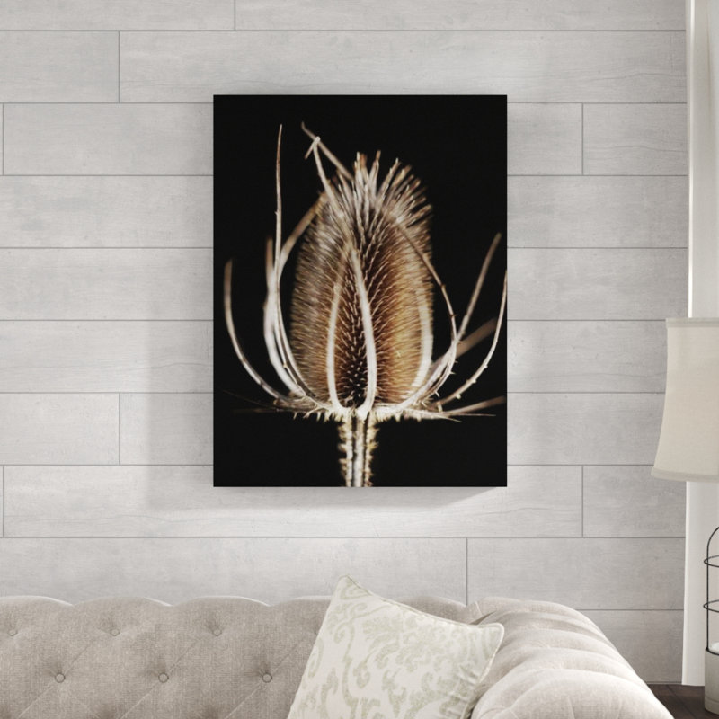 «Thistle Détail II» par Chris Dunker - impression, H 40 po x l 30 po x P 1,5 po, Extérieur