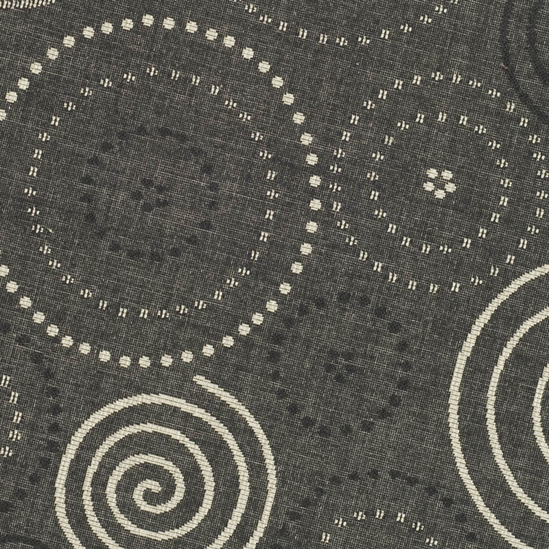 Tapis d'intérieur / extérieur Carole-Louise, Rond 5 pi 3 po