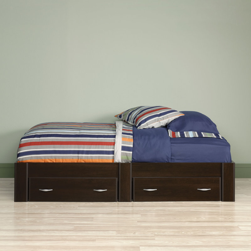 Ensemble de chambre à coucher personnalisable avec lit plateforme Francine