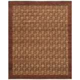 Gol Hand-Knotted Red Area Rug