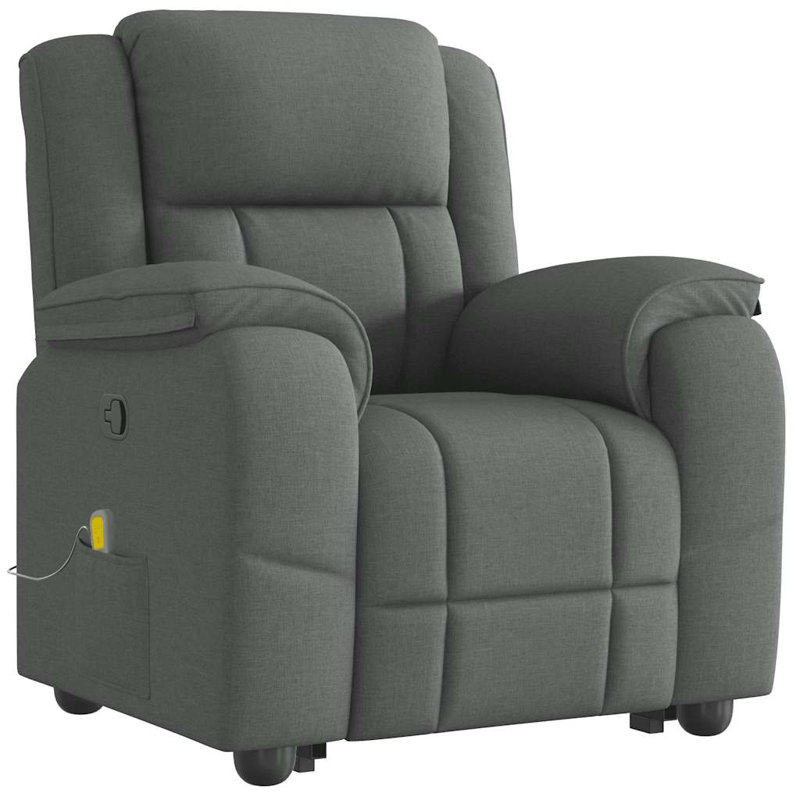  Fauteuil inclinable de massage Stand Up gris foncé, Gris