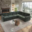 Upholstered L-Shaped Sectional Reversible-120434675