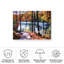 Toile pour l'extérieur «Autumn Boardwalk» Aguila David Lloyd Glover-87945116