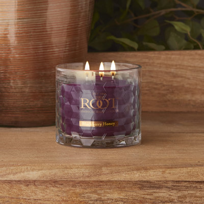 Honeycomb Blackberry Honey Scented Jar Candle