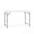 Noah 47.75'' Adjustable Height Bi-Fold Plastic Folding Event Table with Carrying Handle by Flash Furniture