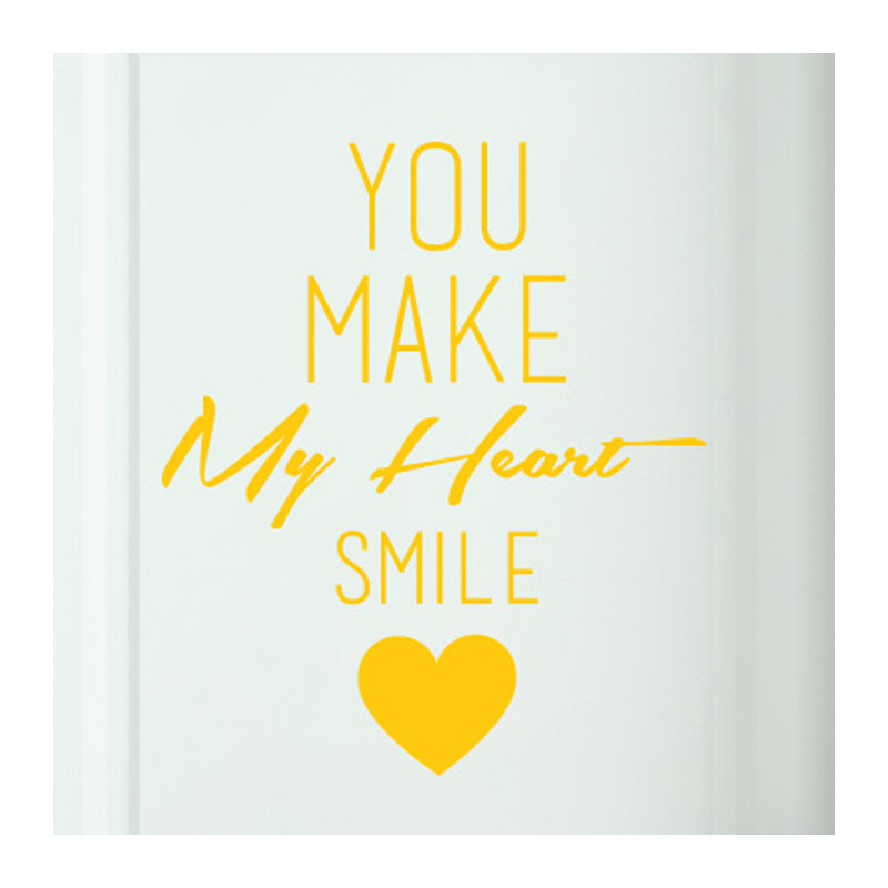 Wall Decal, Dark Yellow