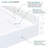 Transolid 60-in x 36-in Cast Solid Surface Shower Base with Linear Concealed-102445000-102445004