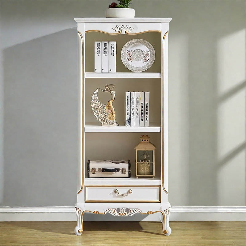 Classic Multi-Functional Solid Wood Bookcase