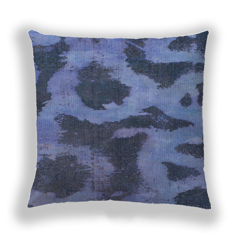Coussin décoratif abstrait 1051, Microsuède