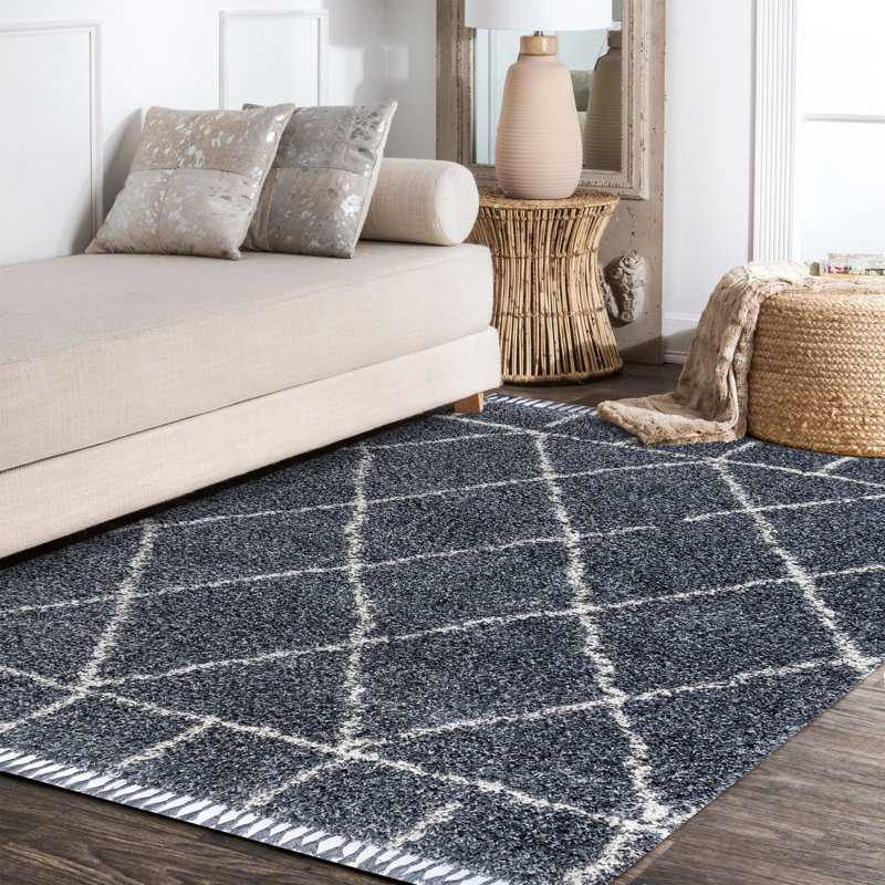 Tapis à poils longs Cantera, Rectangle 7 pi 9 po x 10 pi