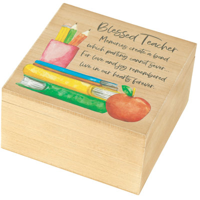 Manufactured Wood Memory Box