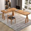 Bureau rectangulaire brun en bois massif-1888333521-1888333479