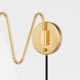 Onda Plug-in Sconce by TALI ROTH