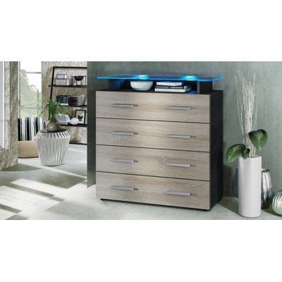 Mazur 4 Drawer 76cm W Chest