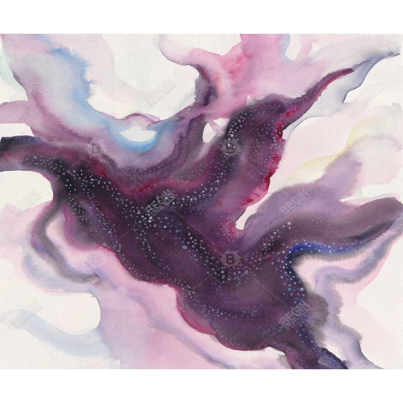 Voie laiteuse - Toile d'astronomie abstraite pour la décoration intérieure