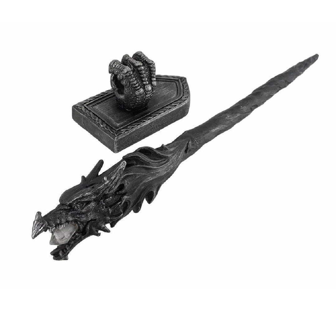 Handmade Traditional Fantasy & Sci-Fi Wall Decor on Resin (Set of 2) World Menagerie