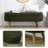 Storage Ottoman Bench For Bedroom End Of Bed, Sherpa Upholstered Shoe Seat Storage Beach For Entryway-339841093