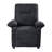 160° Recliner Chair For Elderly Seniors-Power Reclining Chair With 8-Point Massage & Heating, Soft Chenille Fabric, Remote Control & Side Storage Pockets For Living Room, Bedroom-734343088