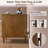 End Table Set with Storage and Built-in Outlets for Living Room,3 Drawer Nightstand for Bedroom,Office-1317961942
