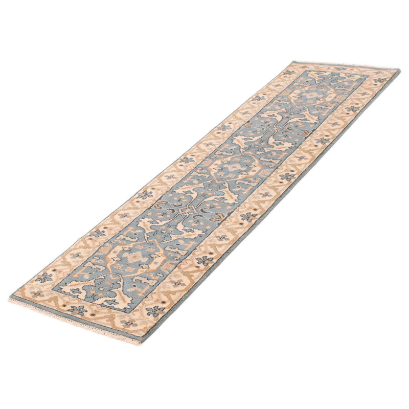 Royal Oushak Turquoise Rug 2'7" x 9'8"