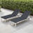 Ayten 77.5" Reclining Chaise Lounge Set with Cushions-810394512