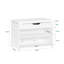 Carpio Faux Leather Upholstered Storage Bench