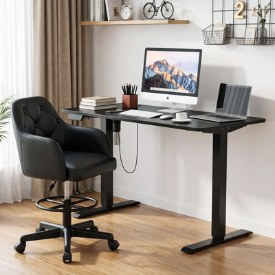 Ensemble de bureau à domicile et chaise, ensemble de chaise ergonomique moderne pour bureau