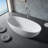 Deco 65'' x 29.5'' Soaking Solid Surface Bathtub