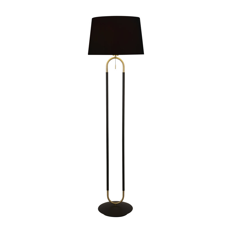Longfellow 161cm Task Floor Lamp, Black
