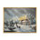 Winter Winter Village Landcape II - peinture sur toile