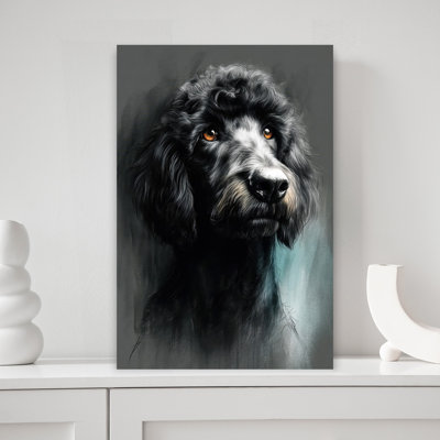 Poodle Dog by Justyna Jaszke - Wrapped Canvas Print