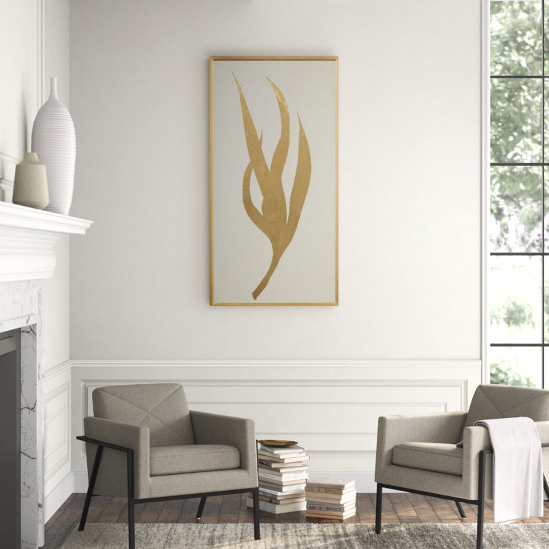 Golden Saffron II Print