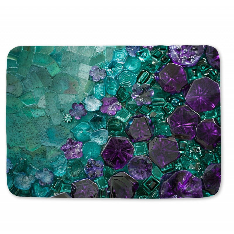Chuk Microfiber / Microsuede Non-Slip Bath Mat, 17" W x 24" L