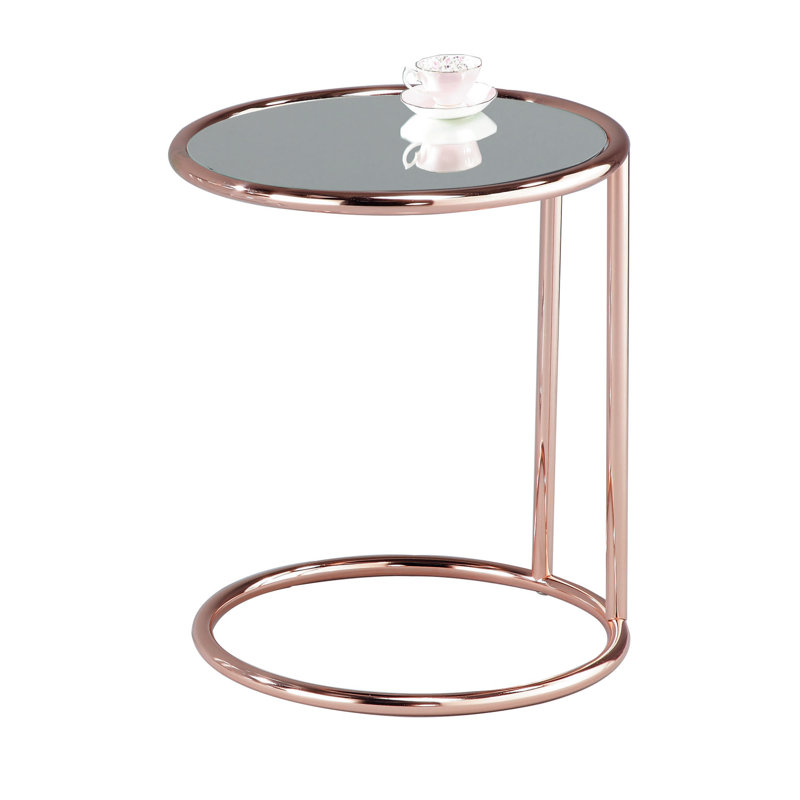 Davin C Table End Table, Copper