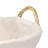Wicker Laundry Basket with Handles, Handwoven Willow, and Removable Washable Liner-824215979