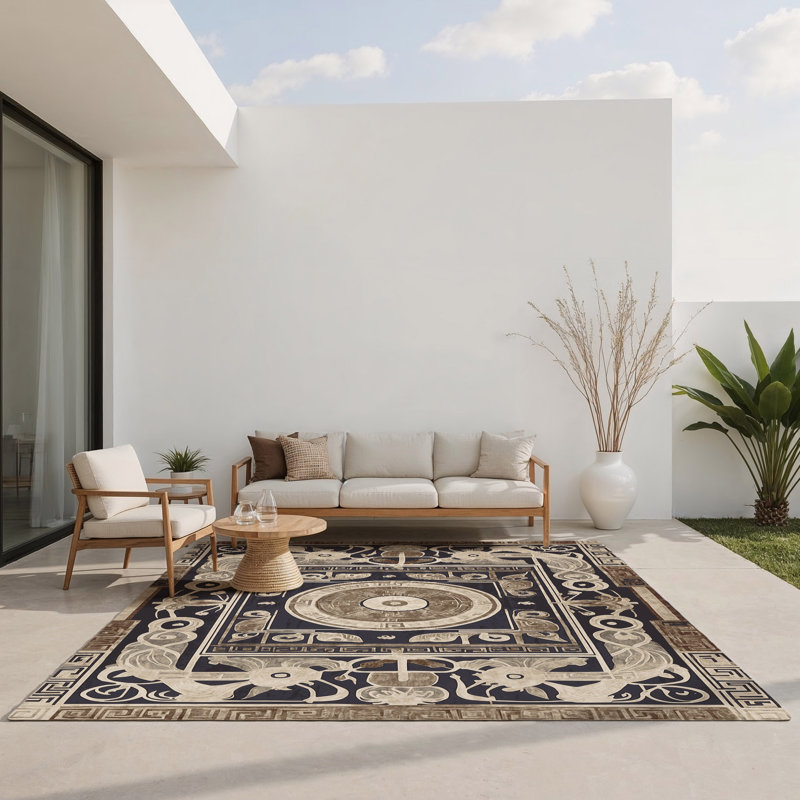Tapis intérieur et extérieur Olympus Reverie, Rectangle 1 pi 6 po x 2 pi 6 po