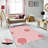 Stylish Woven Carpet, 5.6 x 7.5 Feet, 100% Polyester, 0.3 in Pile Height | Antibacterial, Non-Slip PVC Felt Dot Underside, Machine Washable | 3D Digital Printing, Durable & Easy to Maintain - Perfect for Any Room-629216563