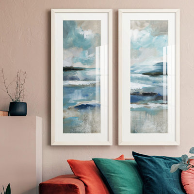 " Distant Drama I " 2 - Pieces Painting Print