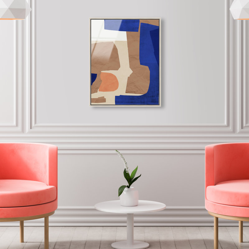 Sun Through the hills High-Gloss Frameless Acrylic Glass Wall Art Abstract Print by Oliver Gal, Ready to Hang, 16 x 20