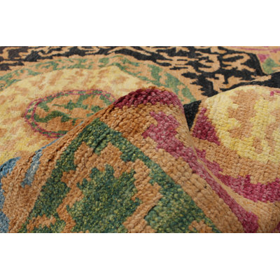 Kana One-of-a-Kind 6'3" X 8'10" 2010s Wool Area Rug in