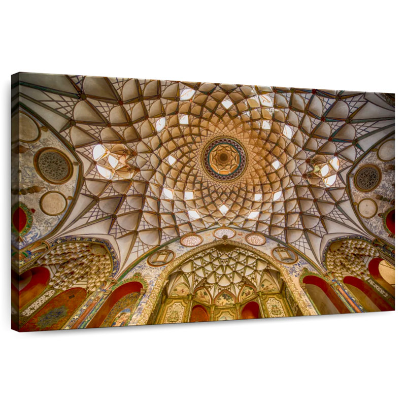 Borujerdi House Ceiling, 34" H x 51" W