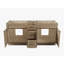 Base de meuble-lavabo double 72 po Disar-118865017
