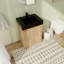 Ensemble de meuble-lavabo simple 23,67 po avec plateau en résine Nelsonia